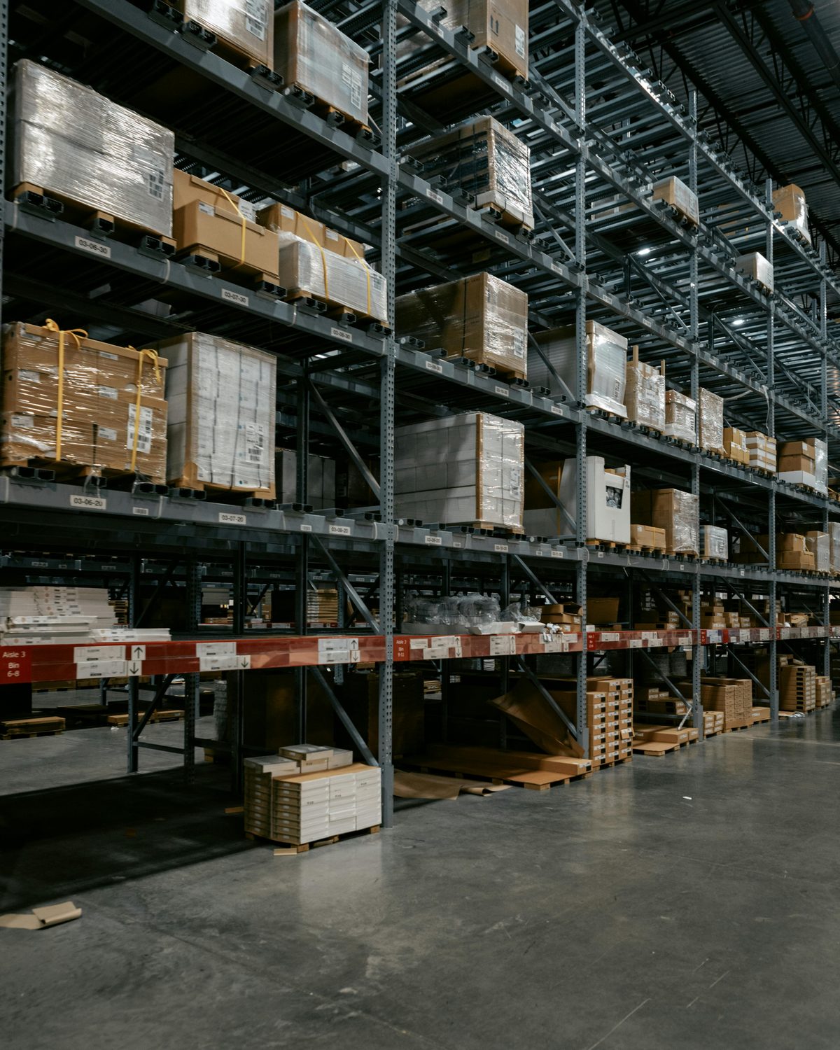 Warehouse racking and 3PL storage