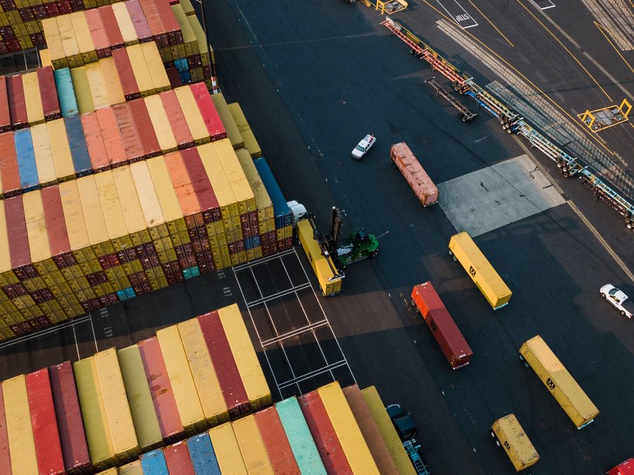 Terminal operations in the port precinct